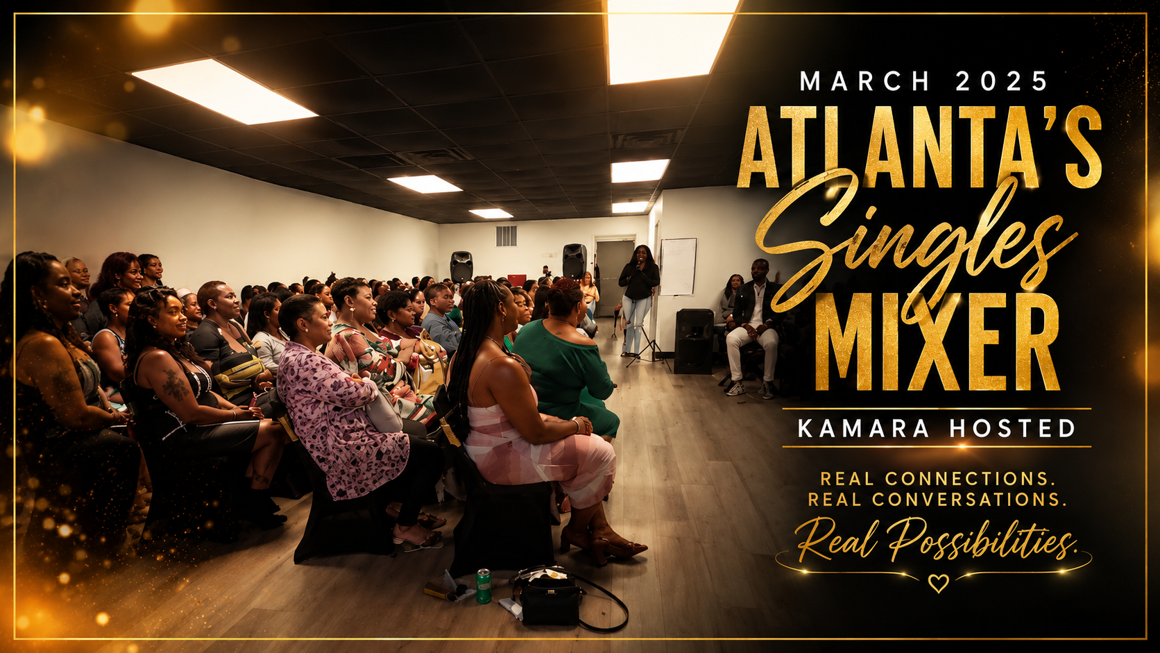 Atlanta's Singles Mixer hosted by Kamara — March 2025
